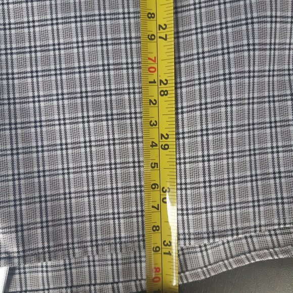 Jones New York SZ 15.5 Modern Fit Button Up Men's Plaid Shirt Non Iron - Picture 12 of 12